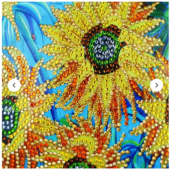 Diamond Painting 5D DIY Diamond Painting Handtasche -Sonnenblumenbild